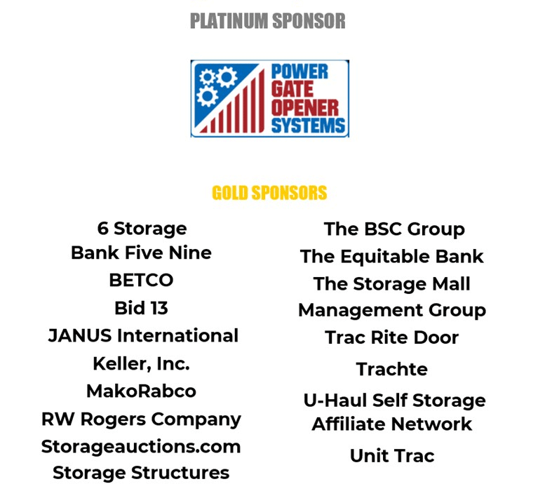 Fall Conference and Tradeshow Sponsors